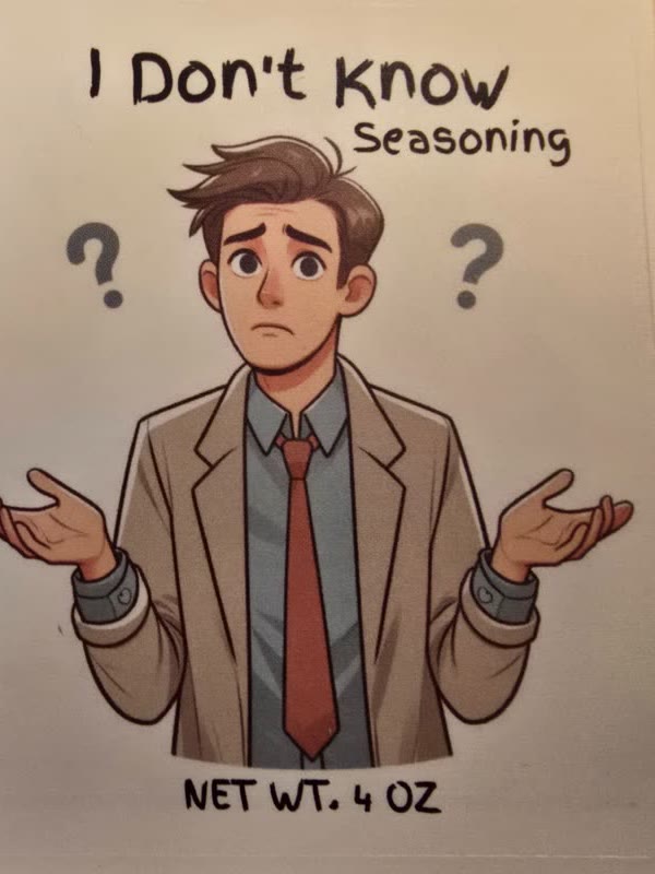 I Don't Know Seasoning Seasoning